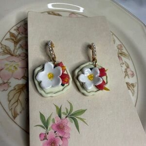 Handcrafted floral Earrings